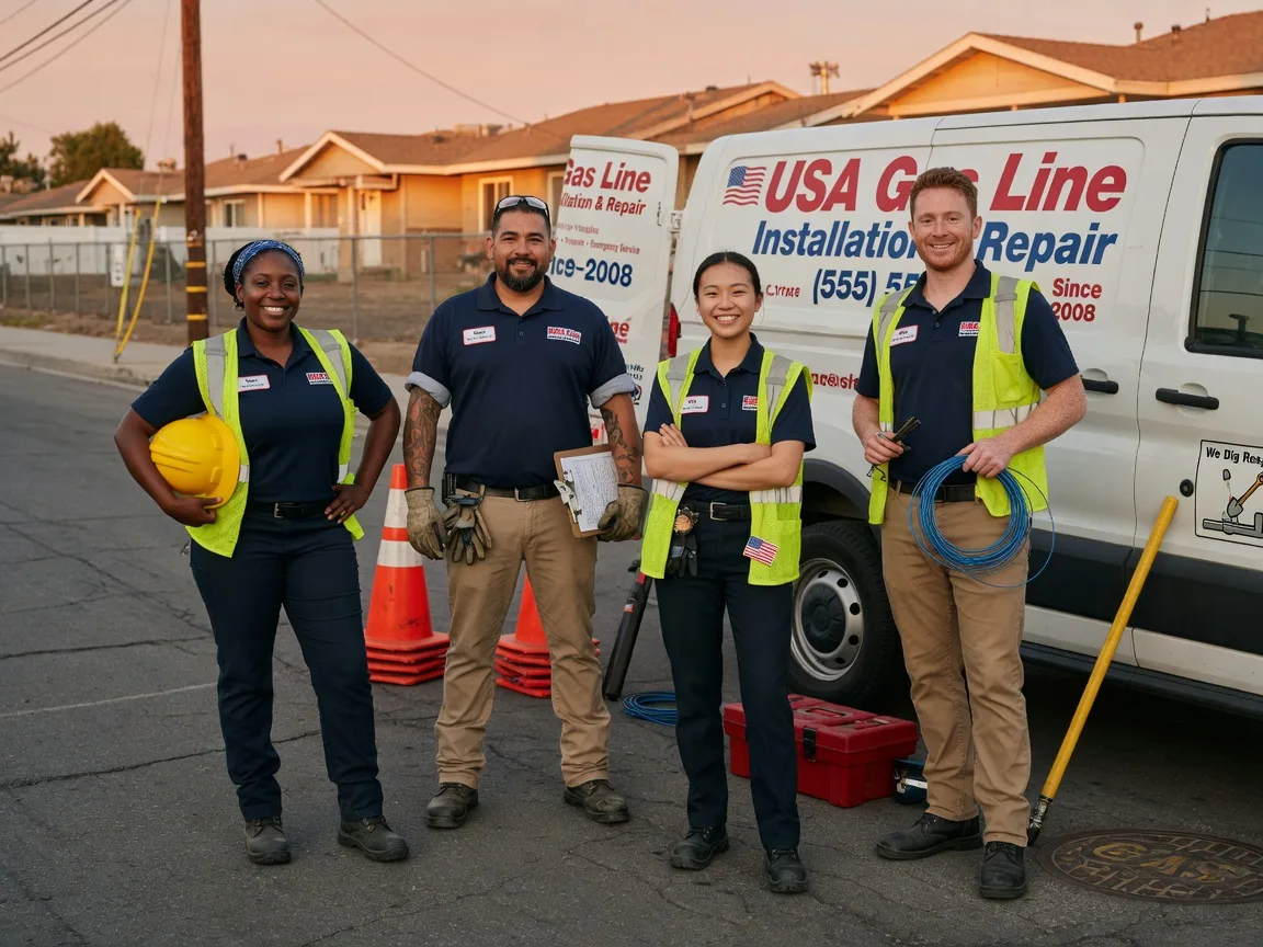 Gas Line Installation company in Hershey, NE